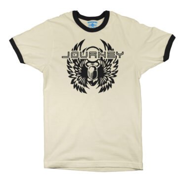 Black Journey Scarab Ringer T-Shirt in default