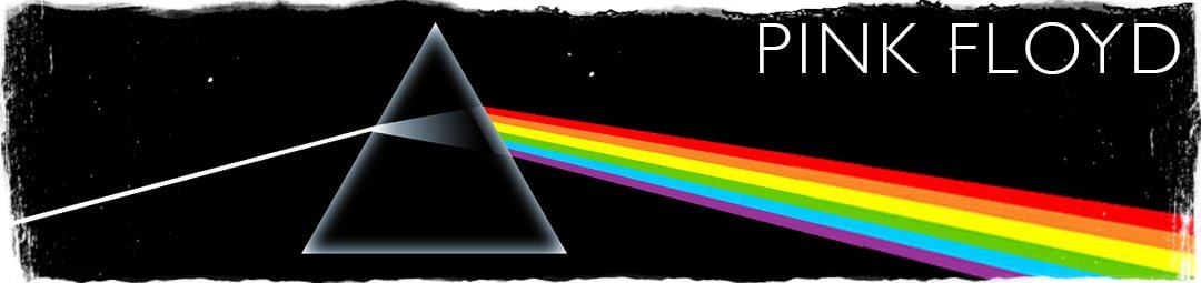 Pink Floyd merch — Dark Side prism and The Wall designs