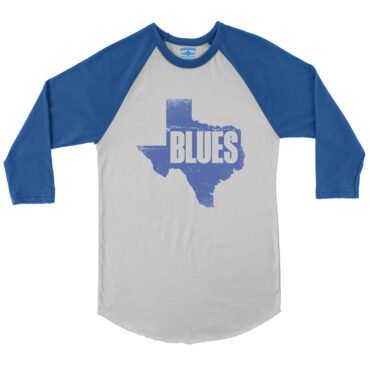 Texas Blues Baseball T-Shirt in default