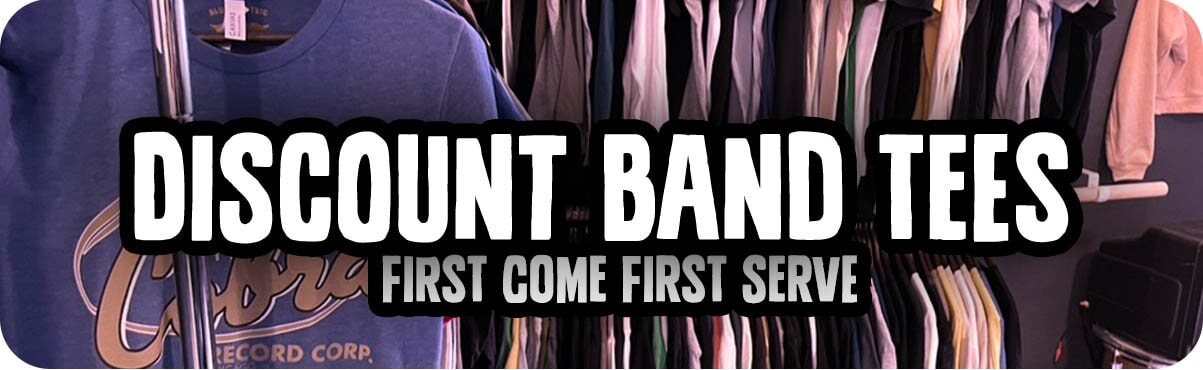 Cheap Band Tees & Band Shirts ON SALE! Sizes up to 5XL - Official Rock Band T Shirts | Bluescentric