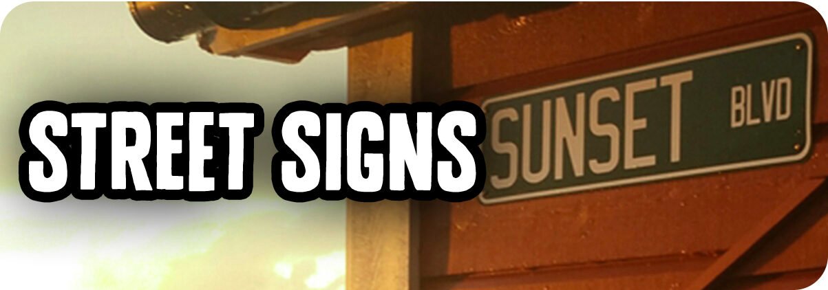 Quality, Long Lasting, Metal Street Signs