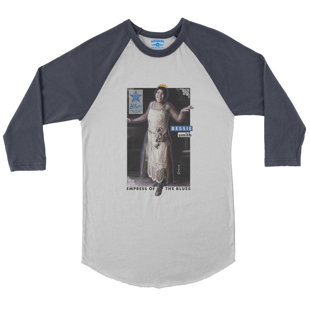 Ltd. Ed. Blues Hall of Fame Bessie Smith Baseball T-Shirt in default