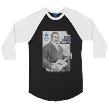 Ltd. Ed. Blues Hall of Fame Blind Lemon Jefferson Baseball T-Shirt in default