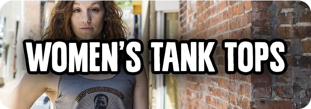 Women's Music & Band Tank Tops - Official Band Tees | Bluescentric
