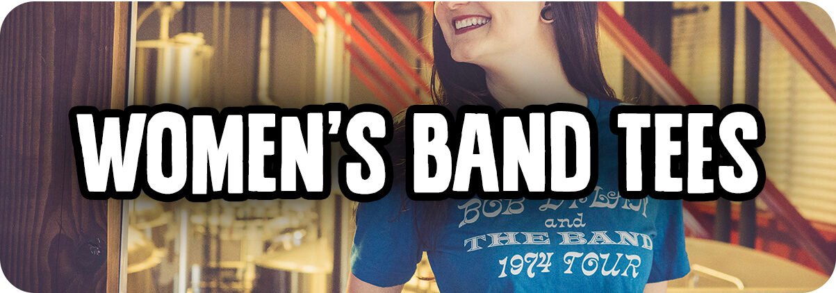 Women's Band & Music T Shirts