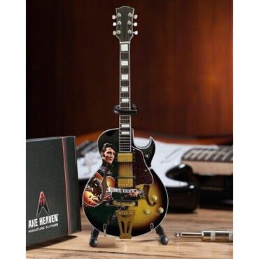 Axe Heaven Elvis Presley 1968 Comeback Special Hollow Body Mini Guitar Replica Collectible EP-361 Collectibles (Large Item, Collectible)