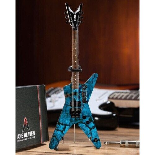 Axe Heaven Dimebag Pantera Dean Far Beyond Driven Blue Mini Guitar