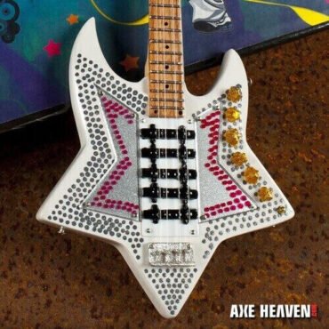 Axe Heaven Bootsy Collins "Space Bass" Mini Bass Guitar Replica Collectible BC-279 Collectibles (Large Item, Collectible, Figure)