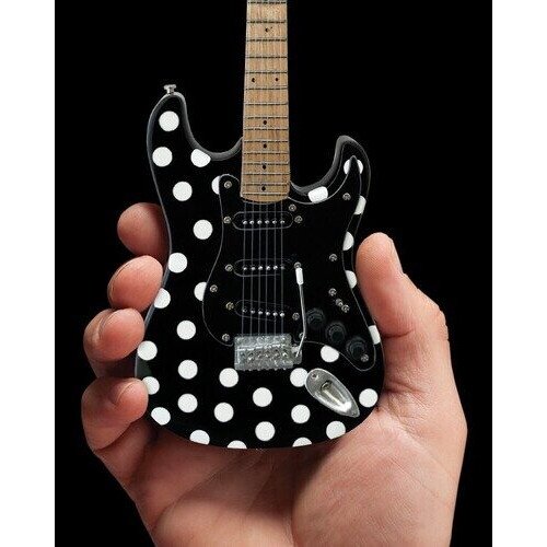 Axe Heaven Buddy Guy Fender Stratocaster Polka Dot Finish Mini Guitar Replica Collectible FS-023 Collectibles (Large Item, Collectible, Figure)