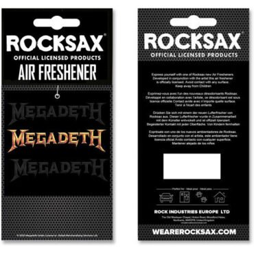 Rocksax - Megadeth - Megadeth Logo - Air Freshener Collectibles