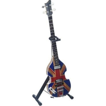 Axe Heaven Fab Four Union Jack Mini Violin Bass PM-100 Collectibles (Large Item, Collectible, Figure)