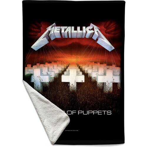 Rocksax – Metallica – Sherpa Fleece Blanket – Master of Puppets