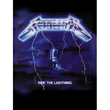 Rocksax -  Metallica - Sherpa Fleece Blanket - Ride The Lightning (60 in x 80 in) Collectibles (Large Item, Blanket)