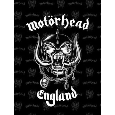 Rocksax -  Motorhead - Sherpa Fleece Blanket - England (60 in x 80 in) Collectibles (Large Item, Blanket)