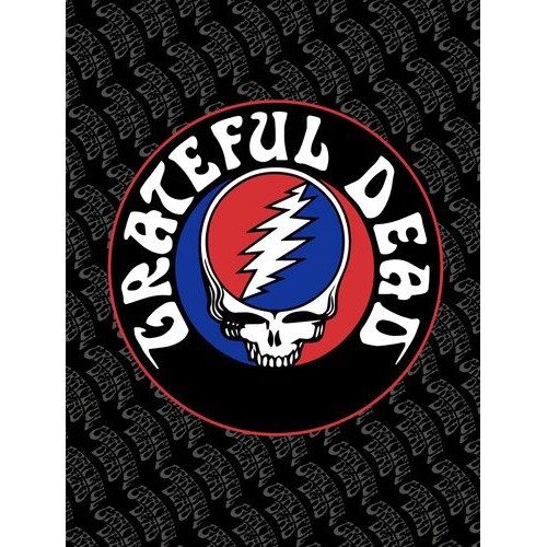 Rocksax -  Grateful Dead - Sherpa Fleece Blanket - Logo (60 in x 80 in) Collectibles (Large Item, Blanket)