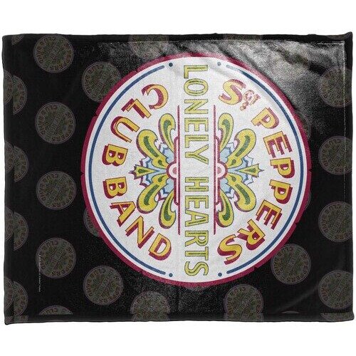 Rocksax -  The Beatles - Sherpa Fleece Blanket - Sgt. Pepper's (60 in x 80 in) Collectibles (Large Item, Blanket)