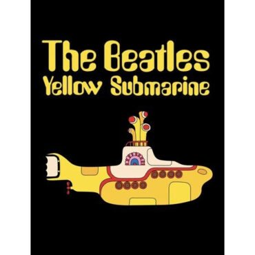 Rocksax -  The Beatles - Sherpa Fleece Blanket - Yellow Submarine (60 in x 80 in) Collectibles (Large Item, Blanket)