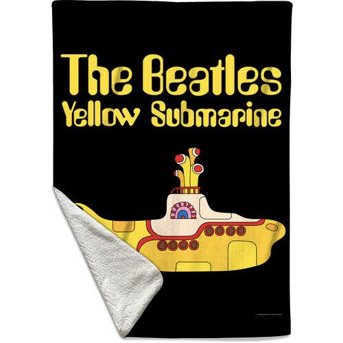 Rocksax – The Beatles – Sherpa Fleece Blanket – Yellow Submarine