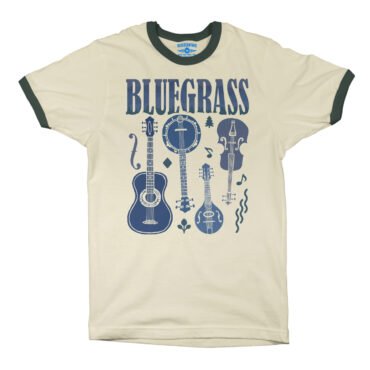 Bluegrass Instrument Ringer T-Shirt in default
