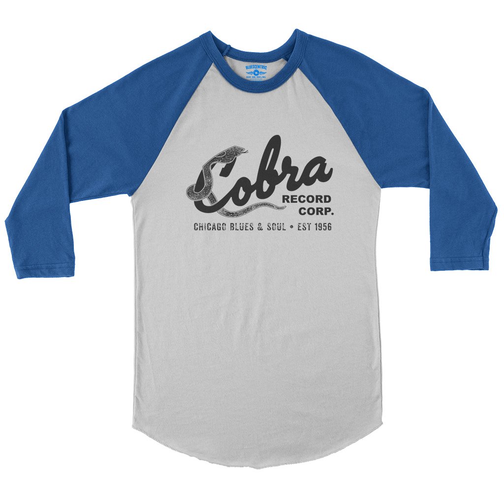 Cobra Records Blues & Soul Baseball T-Shirt in default