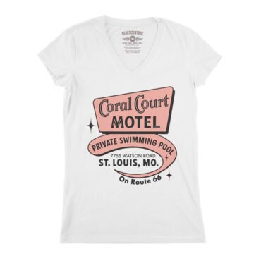 Coral Court St. Louis V-Neck T Shirt - Women's - White