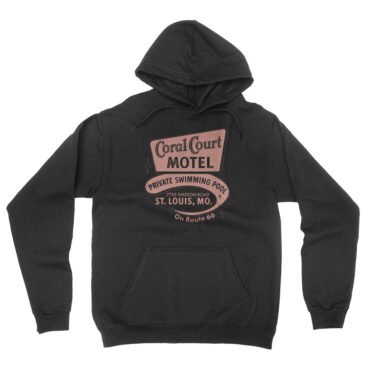 Coral Court St. Louis Hooded Pullover Jacket - Black
