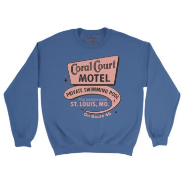 Coral Court St. Louis Crewneck Sweatshirt - Royal