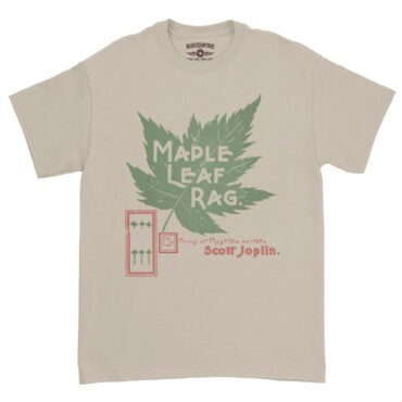 Maple Leaf Rag Scott Joplin T-Shirt - Heavy Cotton - Sand