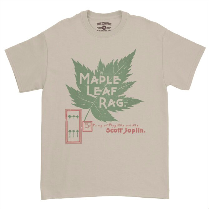 Maple Leaf Rag Scott Joplin T-Shirt - Heavy Cotton - Sand