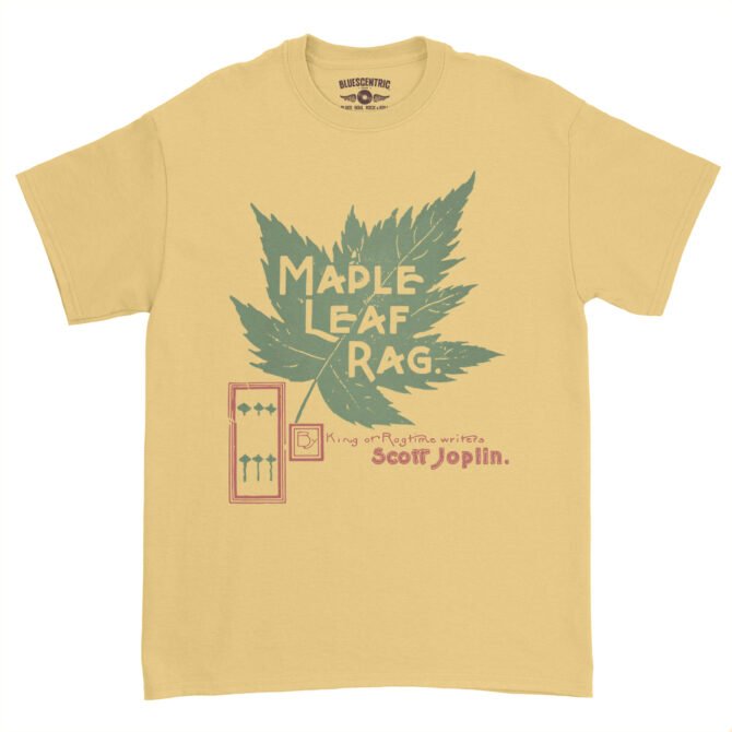 Maple Leaf Rag Scott Joplin T-Shirt - Heavy Cotton - Daisy
