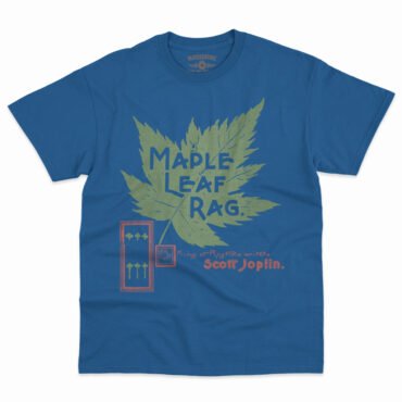 Maple Leaf Rag Scott Joplin T-Shirt - Men's Big & Tall - Royal