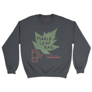 Maple Leaf Rag Scott Joplin Crewneck Sweatshirt - Navy