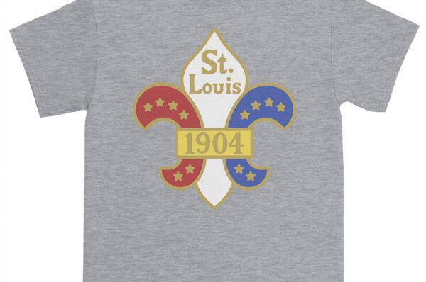 Saint Louis 1904 World's Fair T-Shirt - Heavy Cotton - Athletic Heather