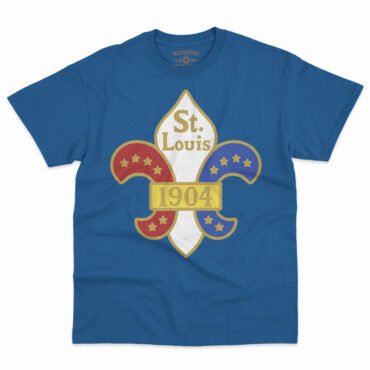 Saint Louis 1904 World's Fair T-Shirt - Men's Big & Tall - Royal