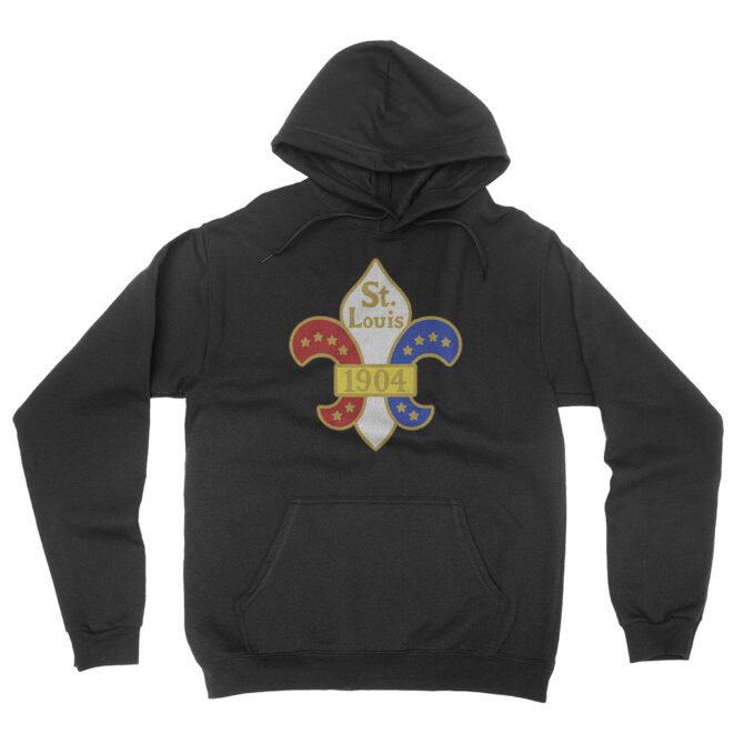 Saint Louis 1904 World's Fair Hooded Pullover Jacket - Black