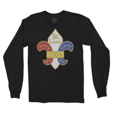 Saint Louis 1904 World's Fair Long Sleeve T-Shirt - Black