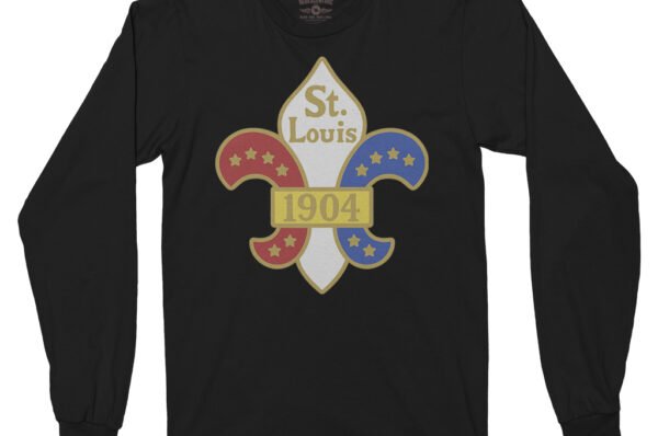 Saint Louis 1904 World's Fair Long Sleeve T-Shirt - Black