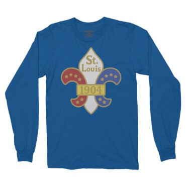 Saint Louis 1904 World's Fair Long Sleeve T-Shirt - Royal