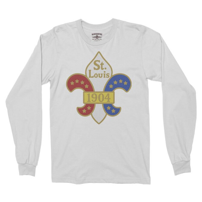 Saint Louis 1904 World's Fair Long Sleeve T-Shirt - White