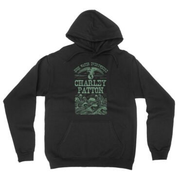 Charley Patton High Water Everywhere Hooded Pullover Jacket - Black