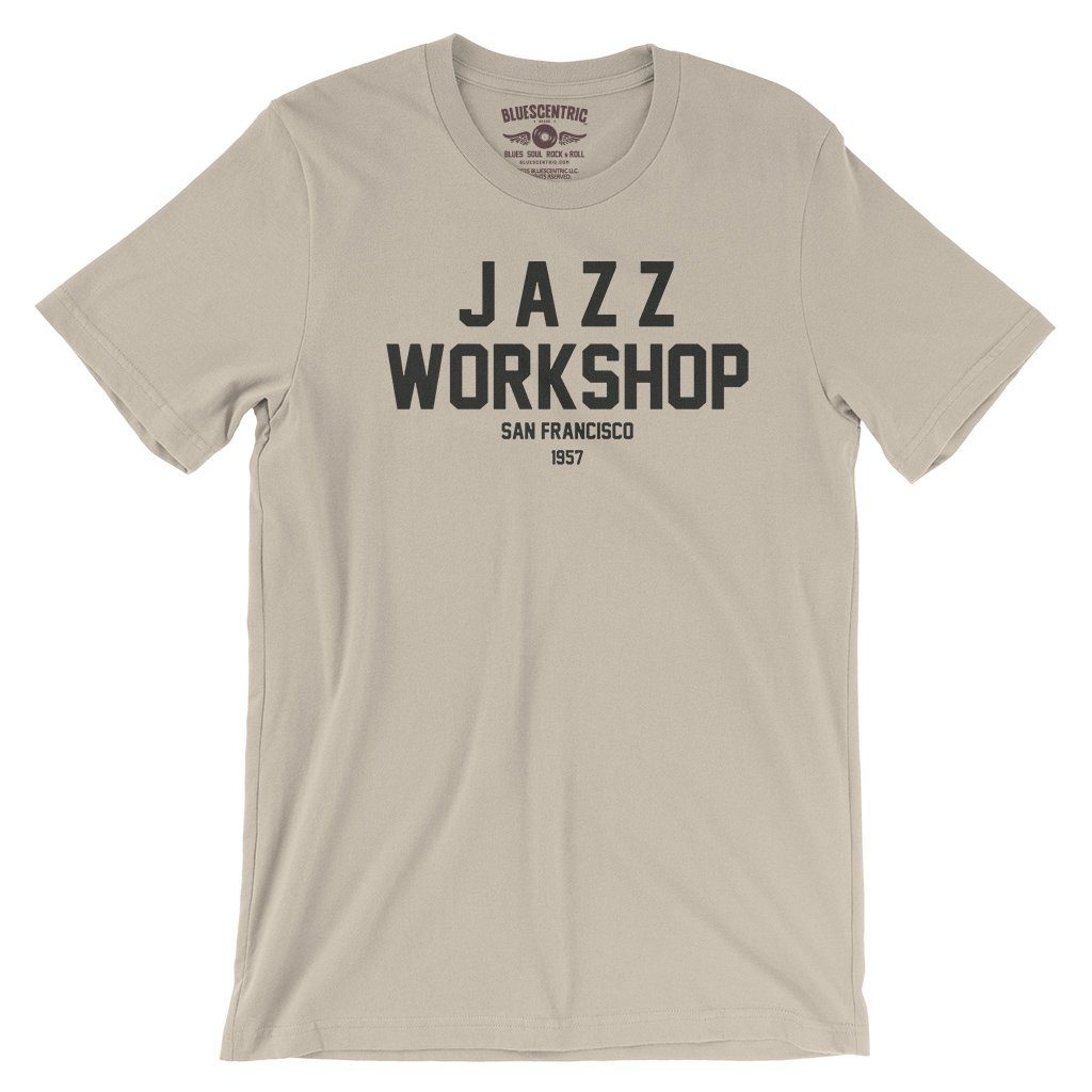 Jazz Workshop San Francisco T-Shirt - Lightweight Vintage Style - Soft Cream