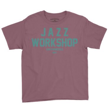 Jazz Workshop San Francisco Youth T-Shirt - Lightweight Children & Toddlers - Heather Maroon
