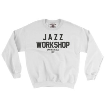 Jazz Workshop San Francisco Crewneck Sweatshirt - White