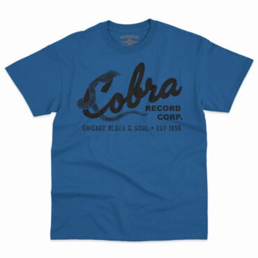 Cobra Records Blues & Soul T-Shirt - Men's Big & Tall - Royal