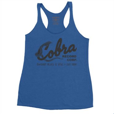 Cobra Records Blues & Soul Racerback Tank - Women's - Vintage Royal