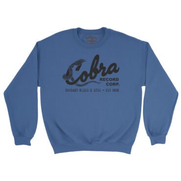 Cobra Records Blues & Soul Crewneck Sweatshirt - Royal