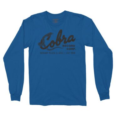 Cobra Records Blues & Soul Long Sleeve T-Shirt - Royal