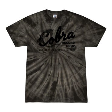 Cobra Records Blues & Soul Tie-Dye T-Shirt - Black - 5XL