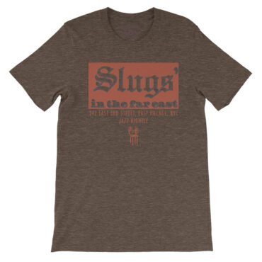 Slugs in the East Side T-Shirt - Lightweight Vintage Style - Heather Brown