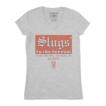 Slugs in the East Side V-Neck T Shirt - Women's - Athletic Heather